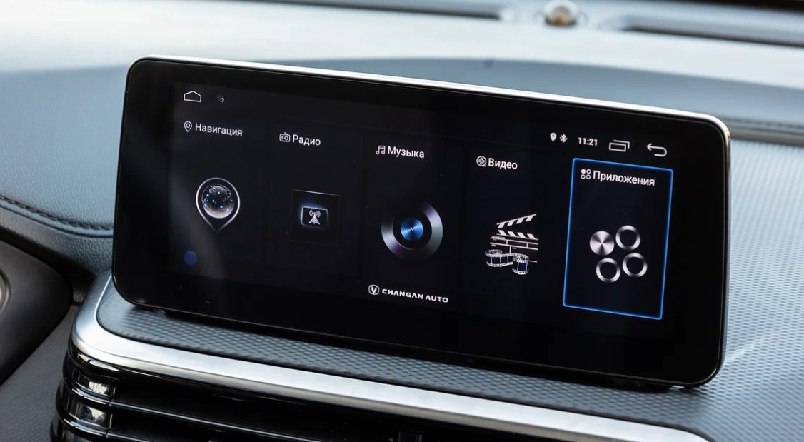 Мультимедиа Changan Alsvin. Фото - Auto.ru